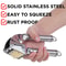 Stainless Steel Garlic Press Kit With Peeler Roller Garlic Mincer Tool 1
