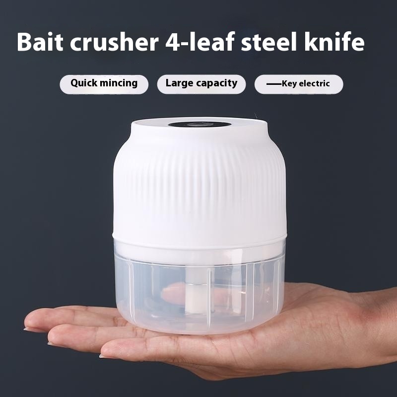 USB Electric Mini Food Chopper Portable Vegetable Meat Grinder 7