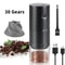 Portable Electric Coffee Grinder USB Rechargeable Ceramic Burr With Grind Settings 1