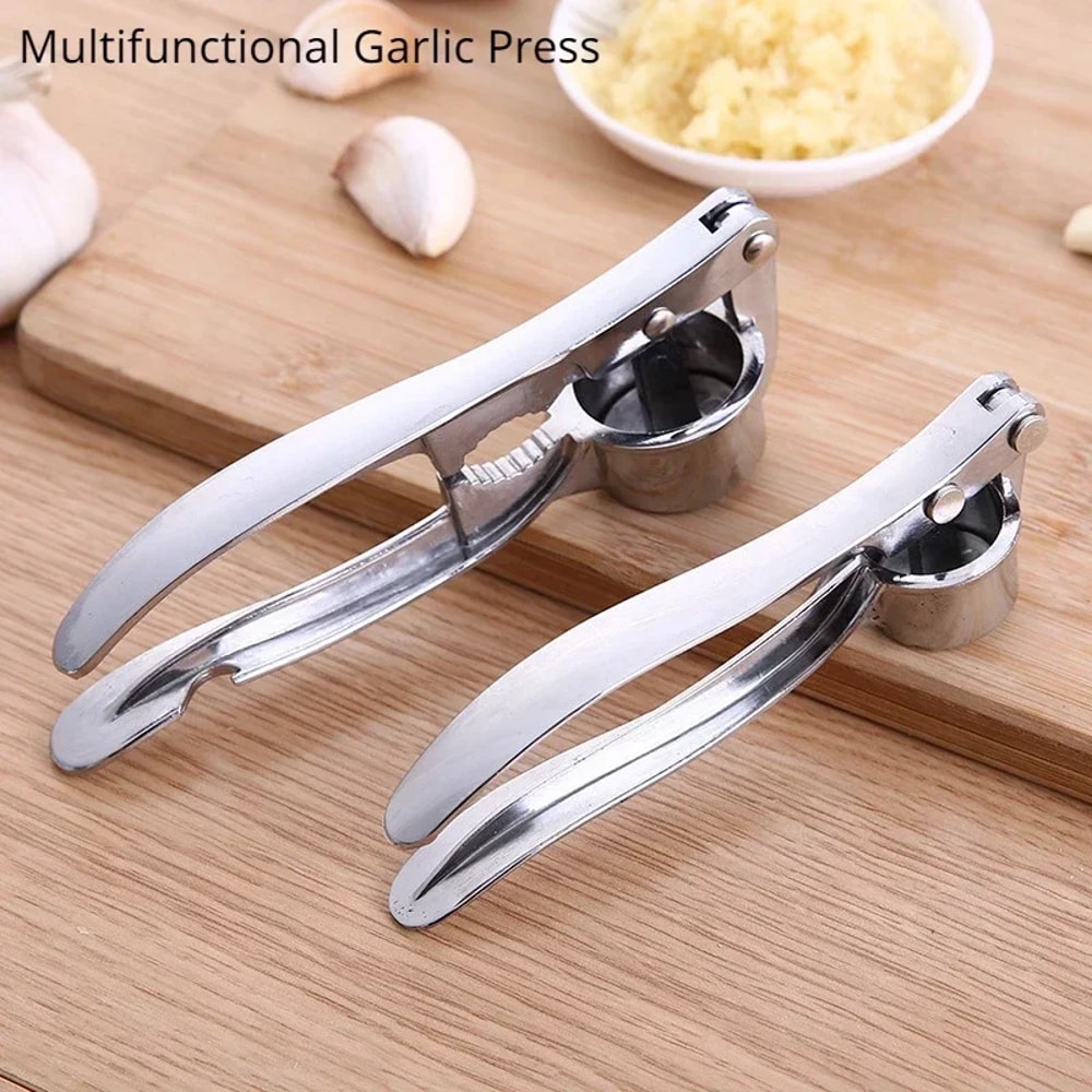 Multifunction Garlic Press Ginger Mincer Nut Crusher Kitchen Tool 1