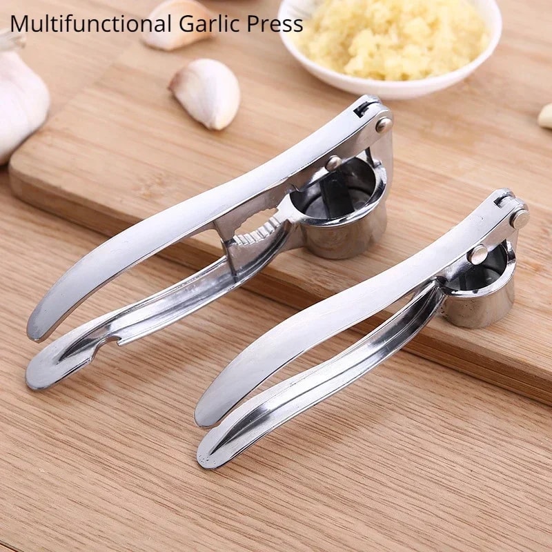 Multifunction Garlic Press Ginger Mincer Nut Crusher Kitchen Tool 1