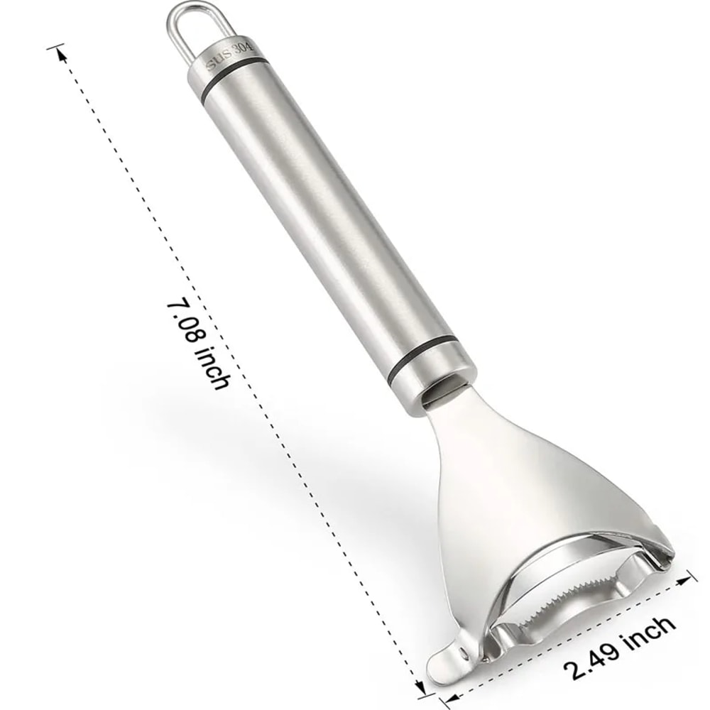 Stainless Steel Corn Stripper Tool Easy Corn Cob Kernel Remover Cutter 4