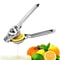 High Pressure Stainless Steel Lemon Squeezer Manual Citrus Juicer Easy Clean 8