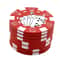 Poker Chip Herb Grinder Portable Spice Crusher Compact Layer Grinder 3
