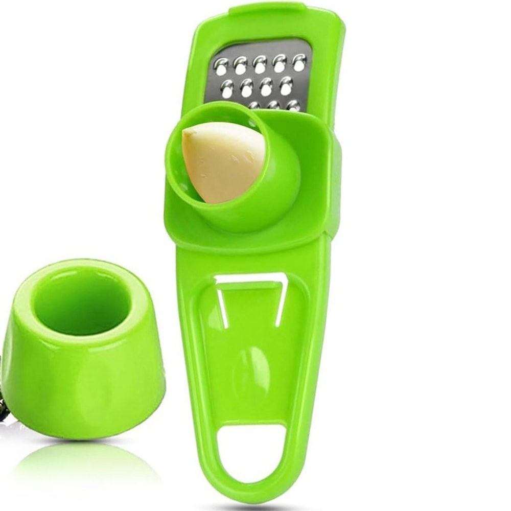 ErgoGrip Garlic Press Mincer Easy Crush Garlic Press Manual Garlic Crusher Kitchen Tool 5