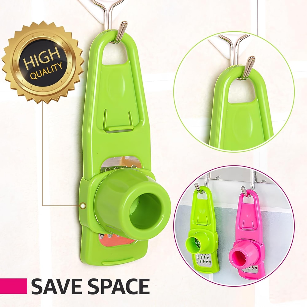 ErgoGrip Garlic Press Mincer Easy Crush Garlic Press Manual Garlic Crusher Kitchen Tool 3