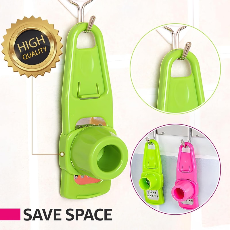 ErgoGrip Garlic Press Mincer Easy Crush Garlic Press Manual Garlic Crusher Kitchen Tool 3