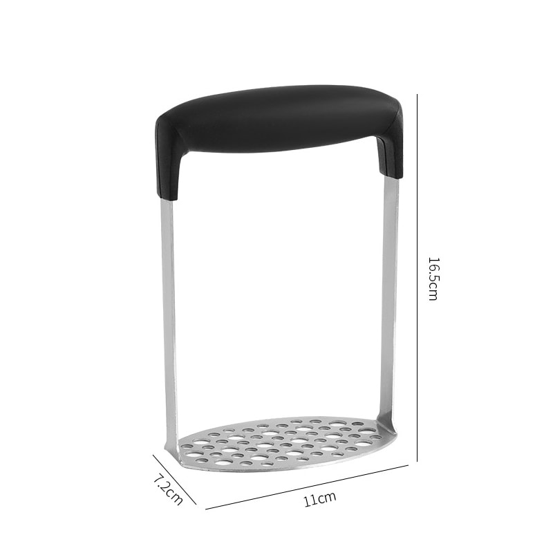 Stainless Steel Potato Masher Non Slip Handle Heavy Duty Kitchen Tool 4