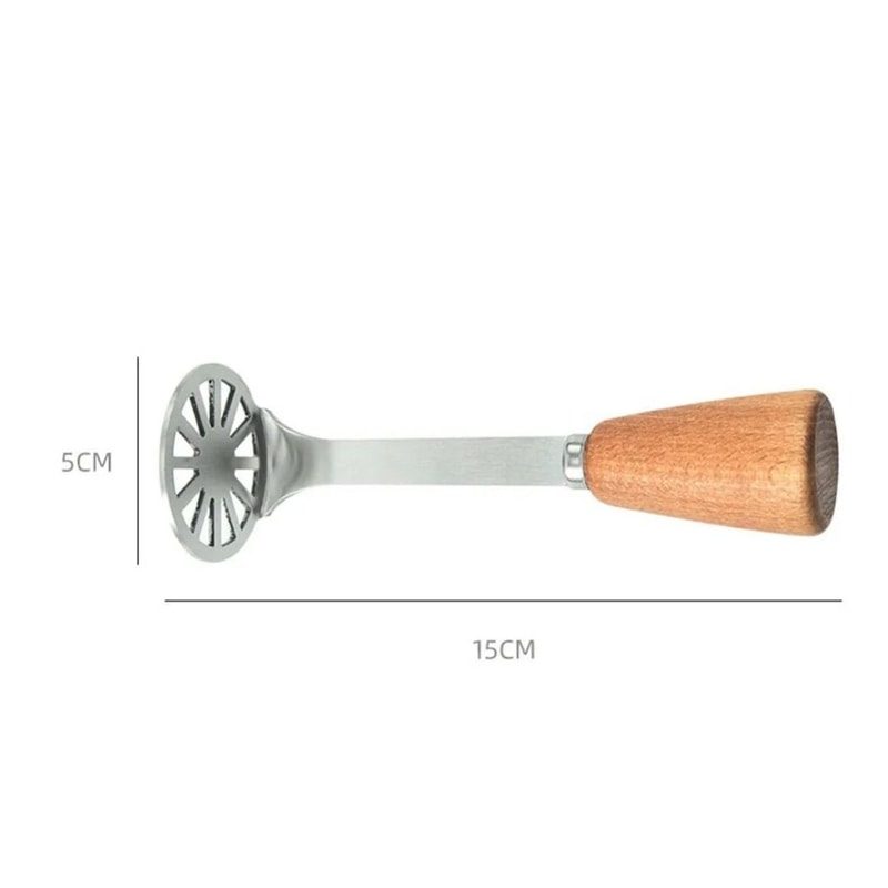 Stainless Steel Potato Ricer Manual Press For Smooth Mash Purees 4