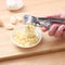 Stainless Steel Garlic Press Crusher Mincer Storage Kitchen Tool 0