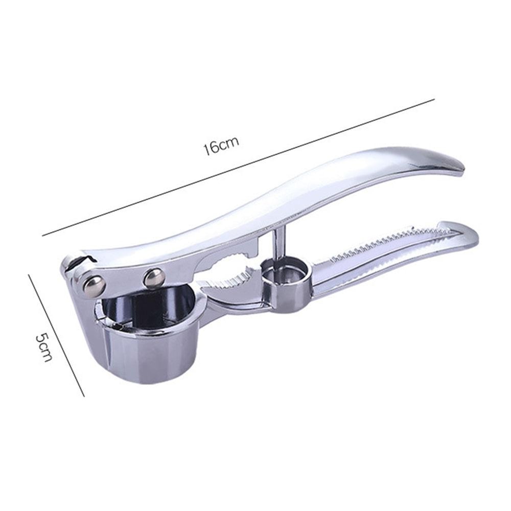 Stainless Steel Garlic Press Crusher Mincer Storage Kitchen Tool 4