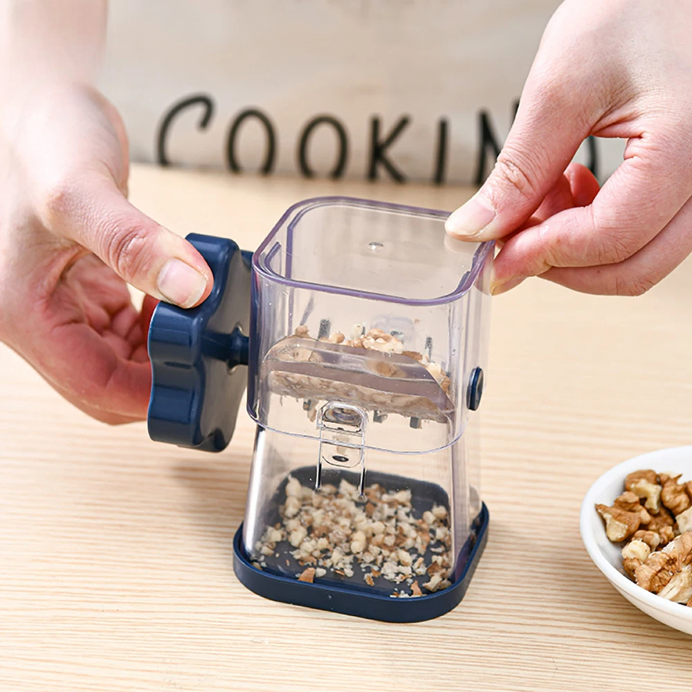 Manual Nut Grinder Portable Peanut Crusher Chocolate Chopper For Smooth Spreads 2