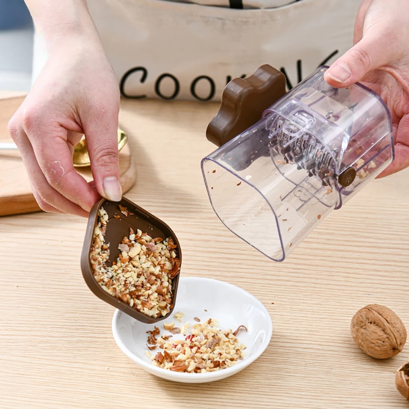 Manual Nut Grinder Portable Peanut Crusher Chocolate Chopper For Smooth Spreads 5