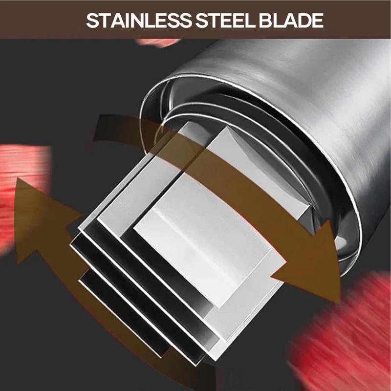 QuickPress Manual Food Chopper Garlic Mincer For Effortless Kitchen Prep 2