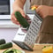Stainless Steel Box Grater Multi Side Kitchen Grater Tool For Fast Prep 4