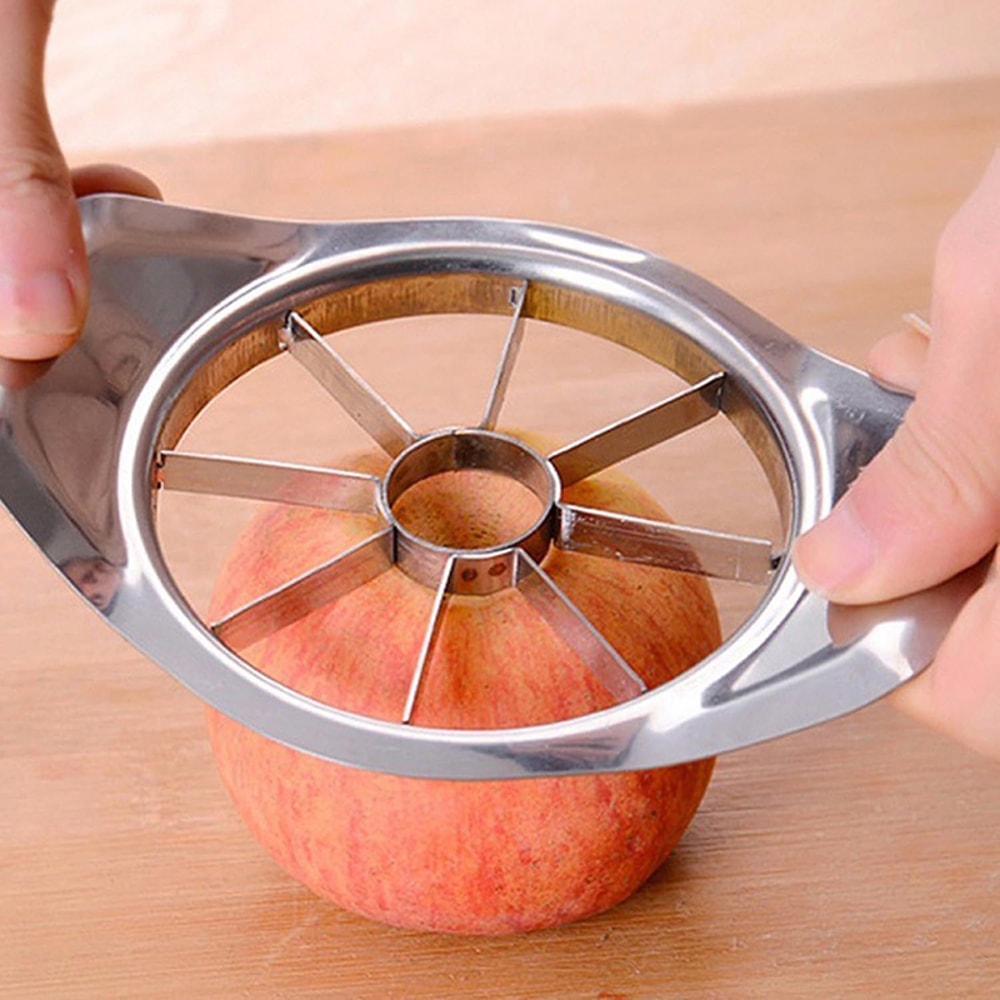 Stainless Steel Apple Slicer Apple Corer Tool Easy Fruit Cutter Divider 3