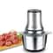 Electric Meat Grinder Food Processor Stainless Steel Kitchen Chopper 0