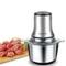 Electric Meat Grinder Food Processor Stainless Steel Kitchen Chopper 0