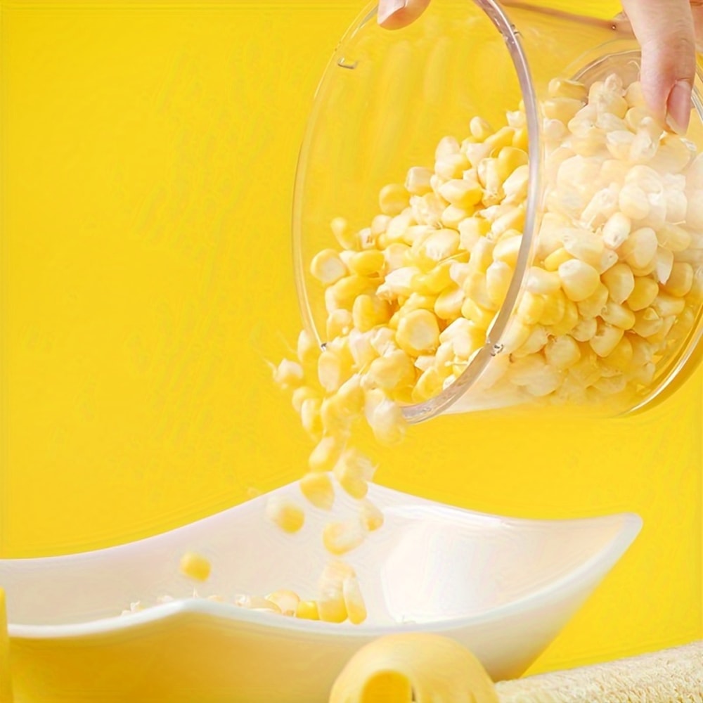 Premium Stainless Steel Corn Remover Multi Function Corn Sheller Kitchen Gadget 5