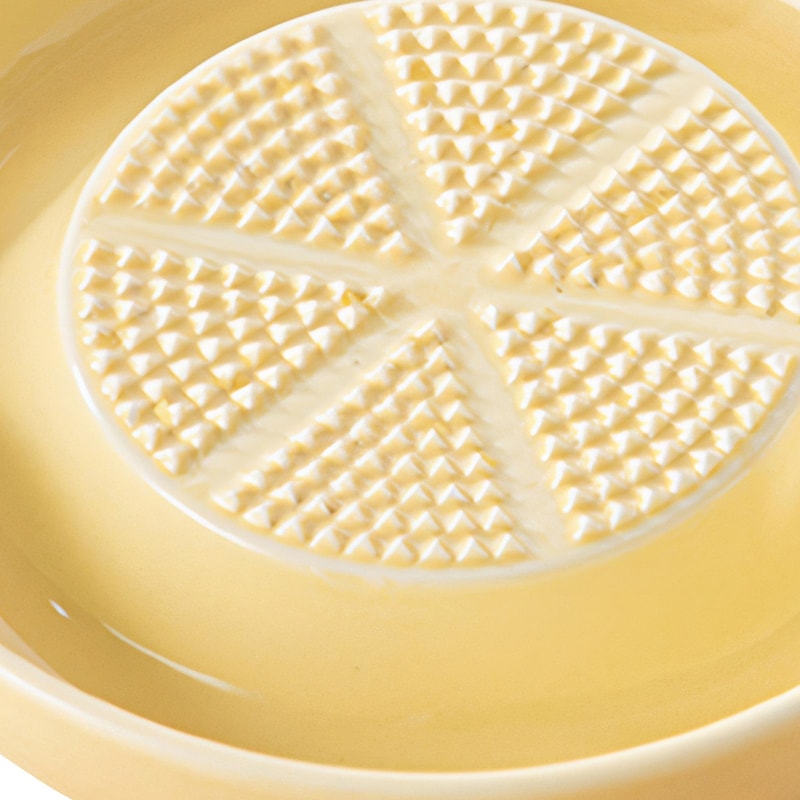 Ceramic Garlic Grater Plate With Juice Spout Hand Grater Dish For Ginger Cheese Lemon 7