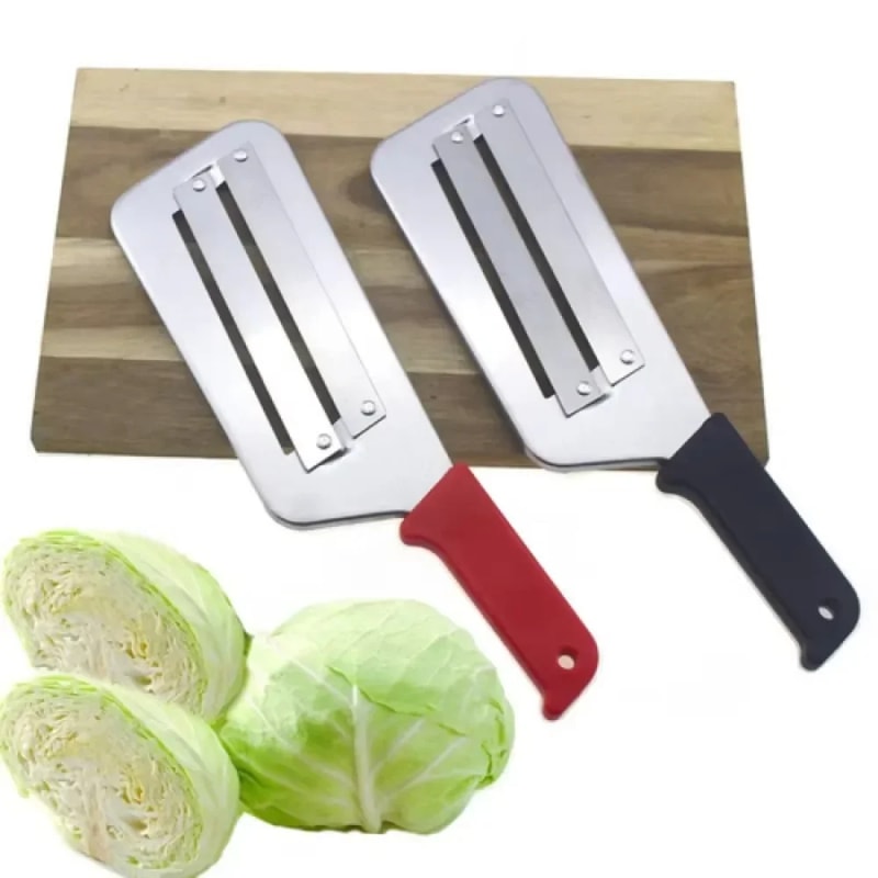 Premium Manual Cabbage Slicer Vegetable Chopper Stainless Steel Kitchen Cutter For Quick Shredding 1