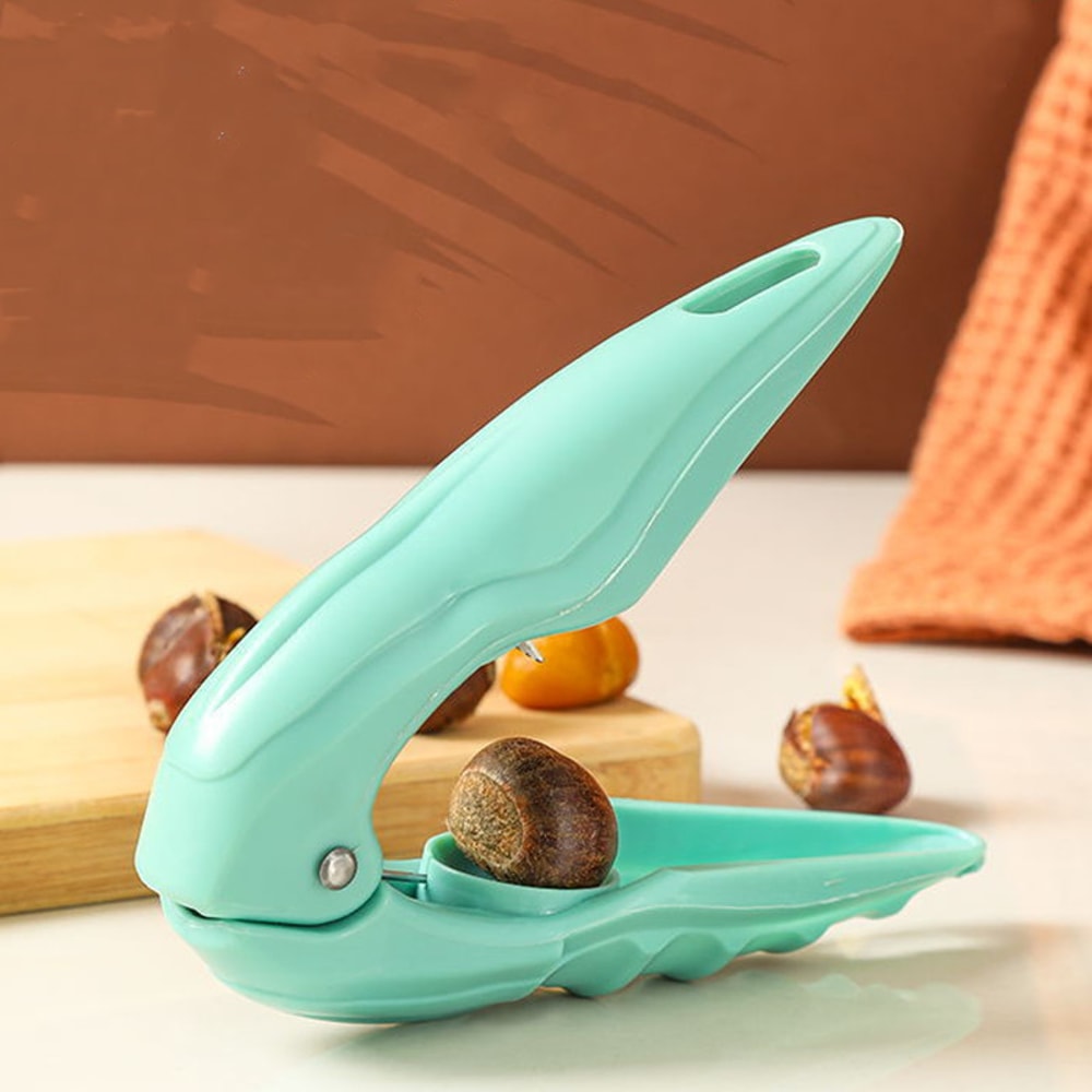 Chestnut Opener Nutcracker Tool Easy Walnut Sheller Kitchen Gadget 0