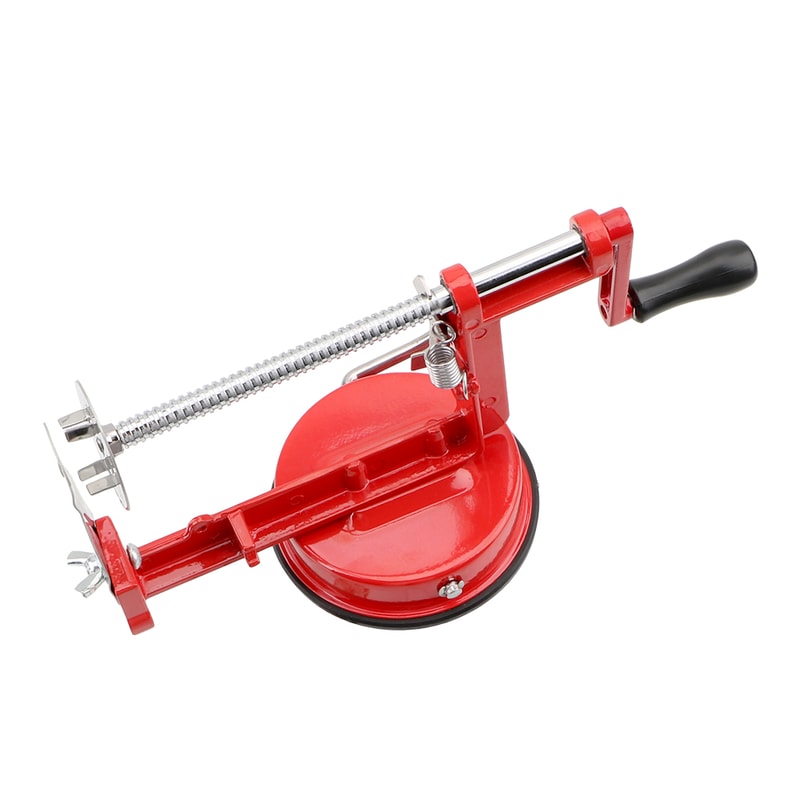 Hand Crank Apple Vegetable Peeler Machine Multi Function Fruit Potato Spiralizer Cutter 4