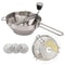 Easy Crank Stainless Steel Food Mill Heavy Duty Hand Crank Food Grinder With 3 Grinding Discs For P 6