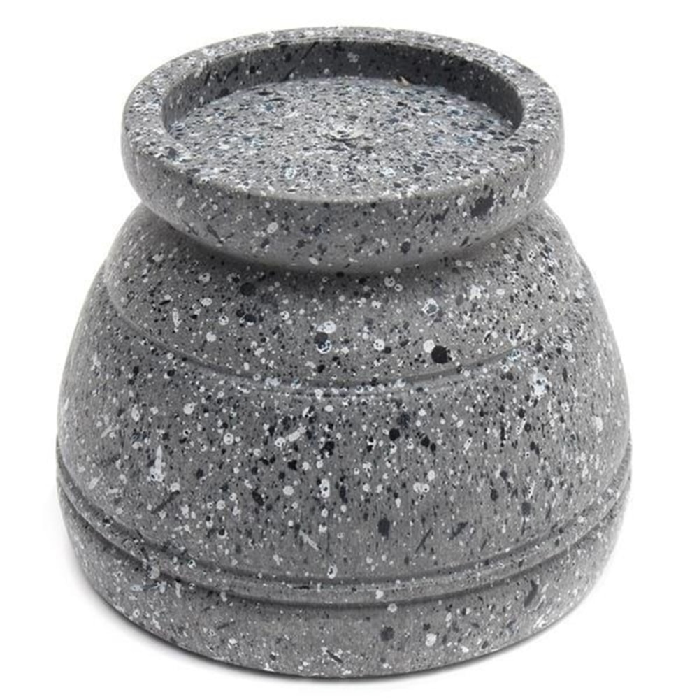 Natural Style Granite Mortar And Pestle Herb Spice Garlic Crusher Spice Grinder Bowl Kitchen Tool 2