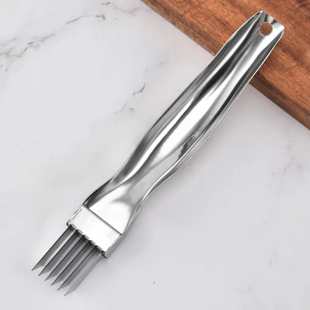 Manual Onion Cutter Kitchen Vegetable Chopper Tool Easy Onion Slicer Food Prep Cutter 4