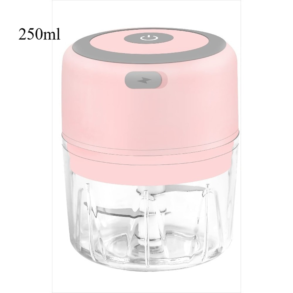 Portable Electric Garlic Grinder Cordless Mini Food Processor Multifunctional Wireless Meat Grinde 5