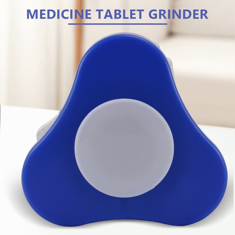 Portable Pill Crusher Tablet Grinder With Storage Box Easy Medicine Management 2