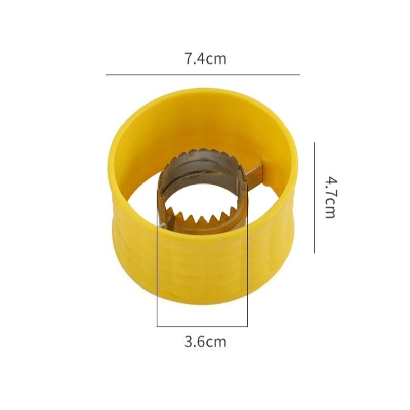 Corn Stripper Cob Cutter Efficient Corn Peeler Kitchen Gadget 5
