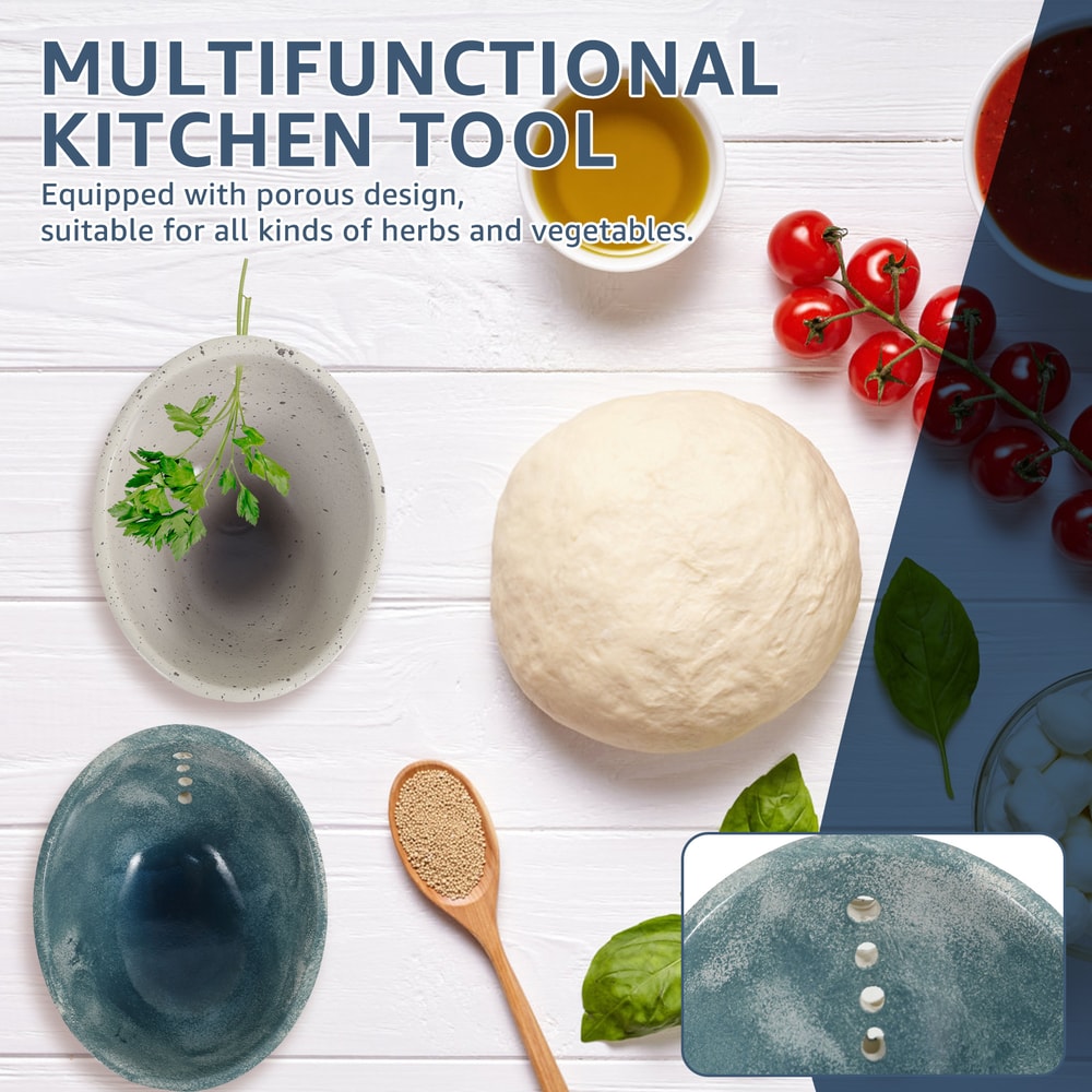 Herb Stripper Bowl Multi Hole Leaf Peeler For Cilantro Rosemary 4