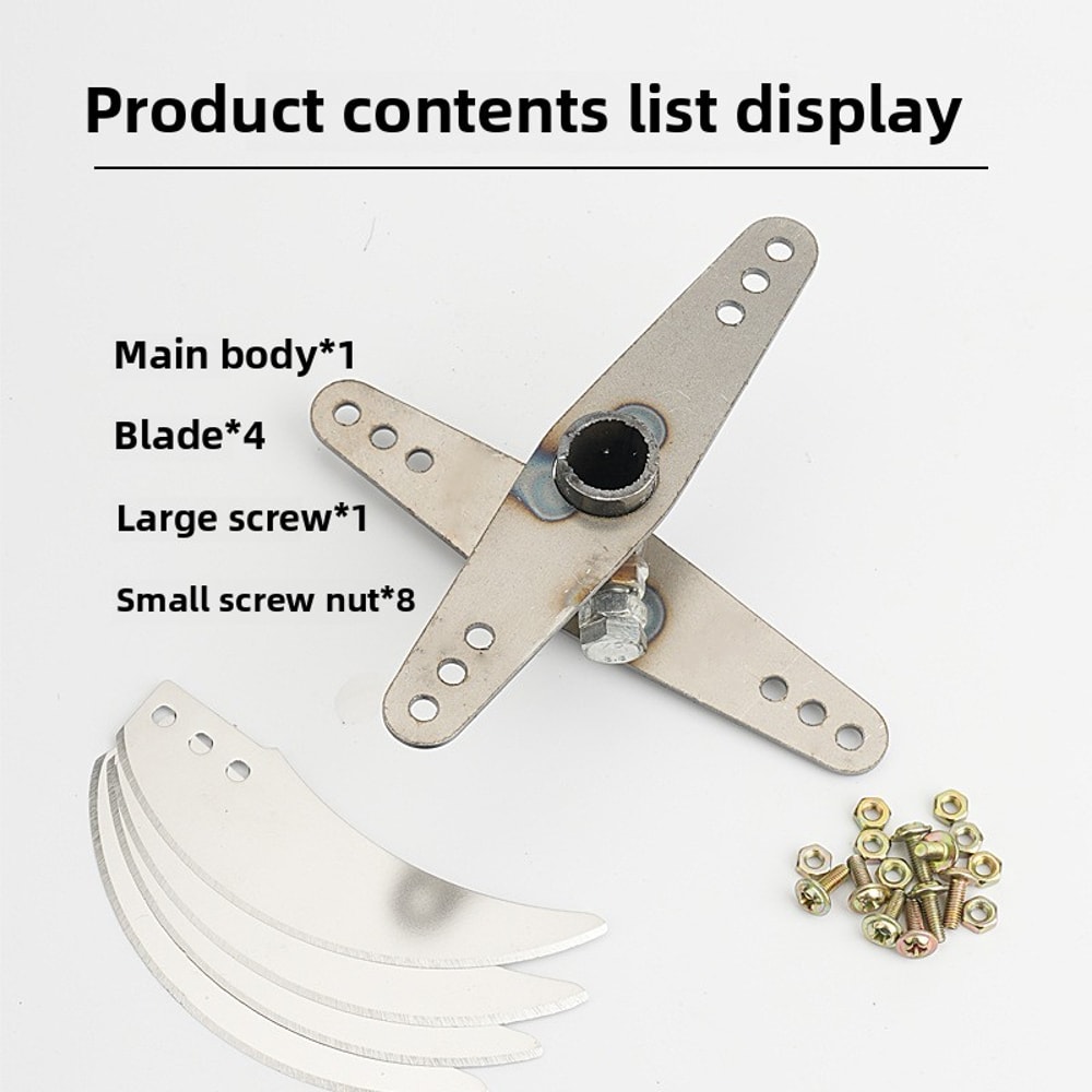 Heavy Duty Farm Feed Shredder Replacement Set Vegetable Fruit Chopper Blades Agricultural Cutter B 2