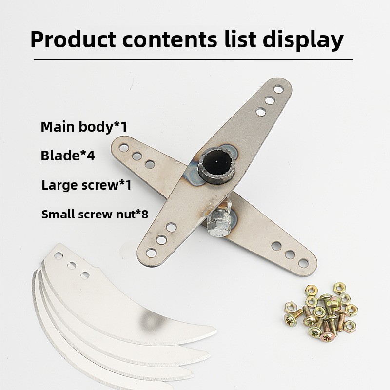 Heavy Duty Farm Feed Shredder Replacement Set Vegetable Fruit Chopper Blades Agricultural Cutter B 2