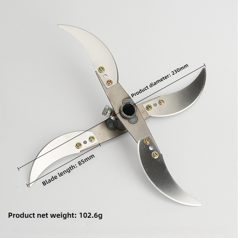 Heavy Duty Farm Feed Shredder Replacement Set Vegetable Fruit Chopper Blades Agricultural Cutter B 4