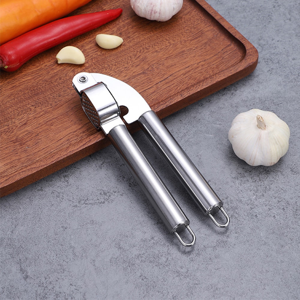 Portable Stainless Steel Hand Garlic Press Ginger Crusher Kitchen Tool Garlic Press Ginger Crushe 4