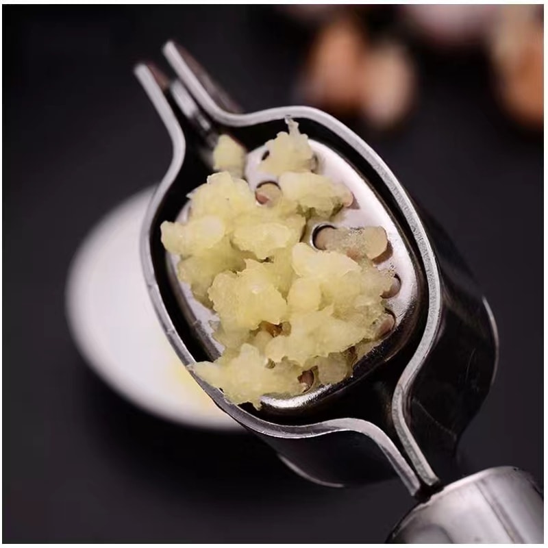 Portable Stainless Steel Hand Garlic Press Ginger Crusher Kitchen Tool Garlic Press Ginger Crushe 1