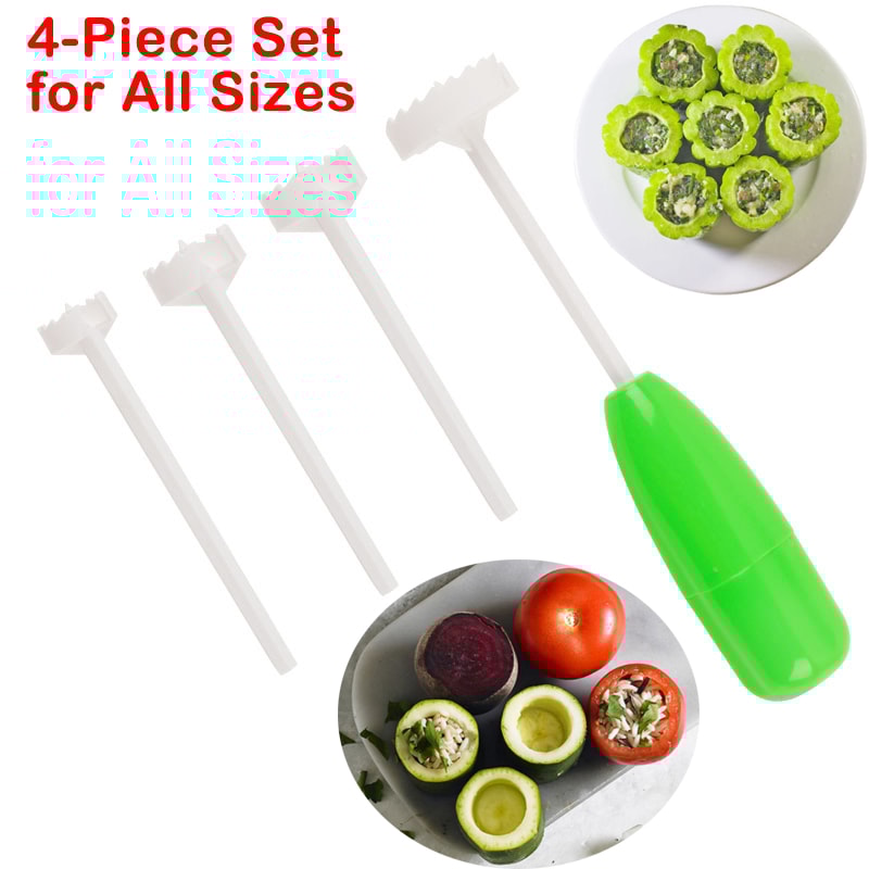 Zucchini Vegetable Corer Multi Functional Vegetable Corer Kitchen Tool 4