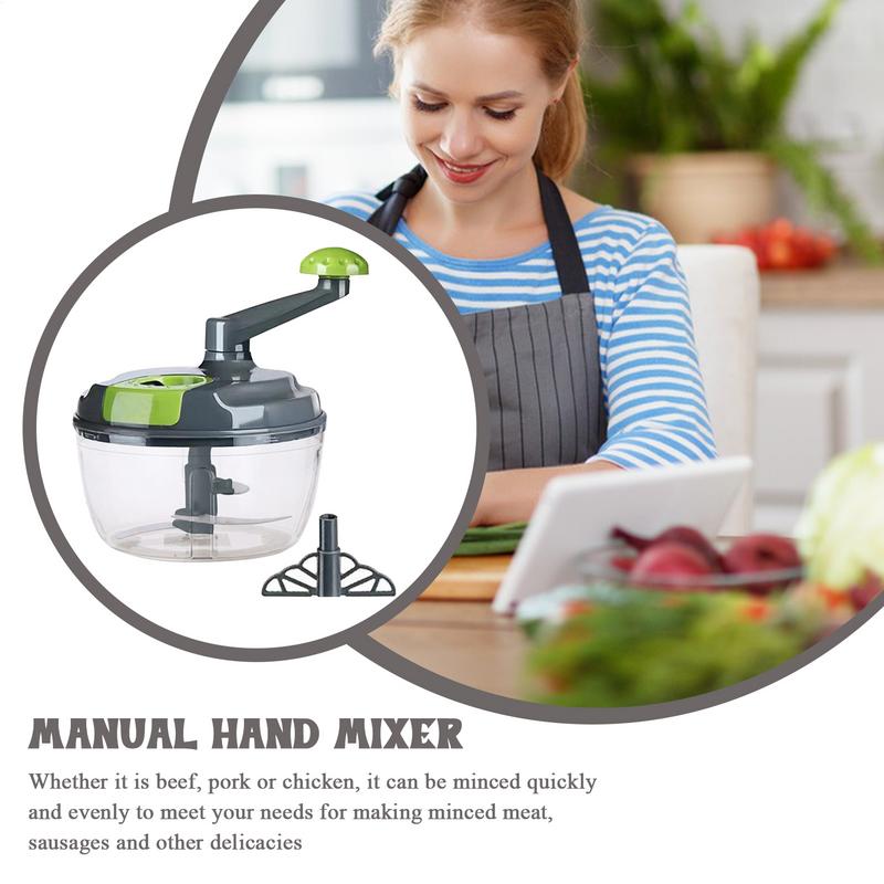 Manual Vegetable Fruit Chopper Handheld Food Mincer For Quick Prep 2