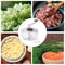 Manual Vegetable Fruit Chopper Handheld Food Mincer For Quick Prep 4