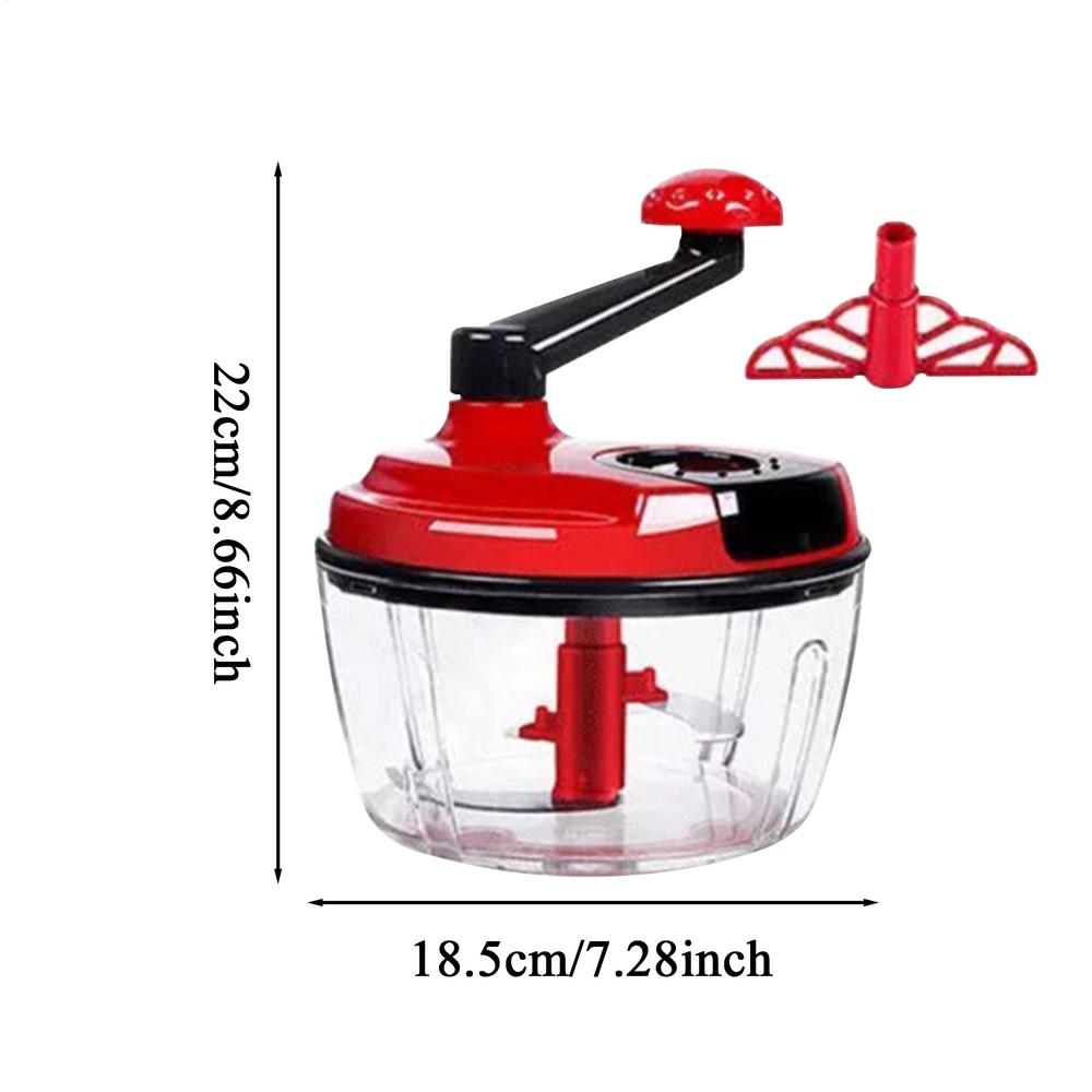 Manual Vegetable Fruit Chopper Handheld Food Mincer For Quick Prep 7