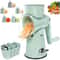Rotary Cheese Grater Hand Crank Vegetable Slicer Multifunction Kitchen Mandoline 0