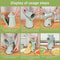 Rotary Cheese Grater Hand Crank Vegetable Slicer Multifunction Kitchen Mandoline 3