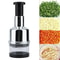 Stainless Steel Garlic Vegetable Chopper Mincer Dicer Tool 1