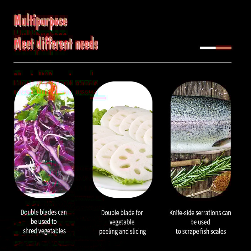 Vegetable Slicer Chopper Knife Cabbage Onion Carrot Shredder 5