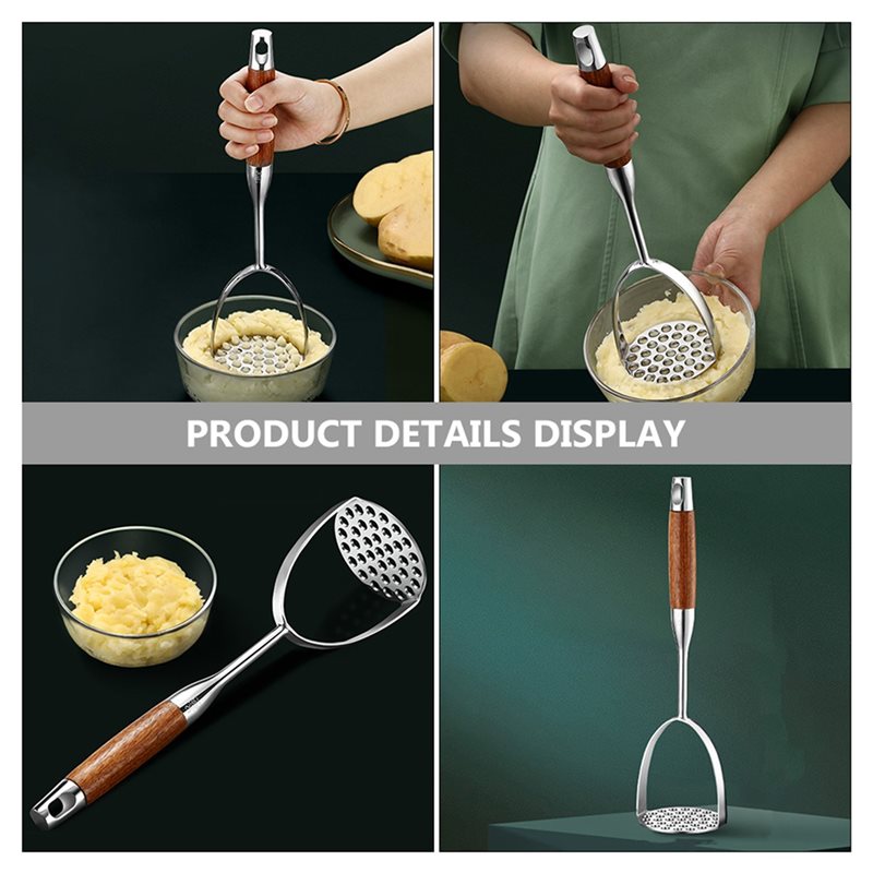 Fruit Vegetable Masher Handheld Baby Food Juicer Potato Smasher 5