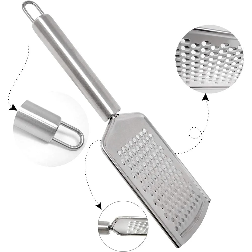 Micro Blade Cheese Grater Ginger Grater With Lemon Zester Compact Vegetable Grater 1