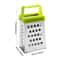 Four Sided Stainless Steel Grater With Non Slip Handle Multifunctional Garlic Vegetable Crusher 2